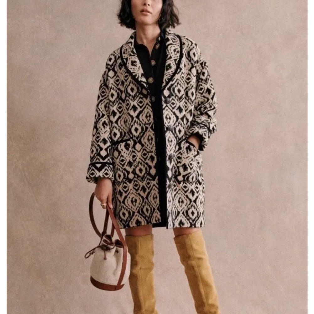 HENRI COAT. WORN ONCE! item is as new.